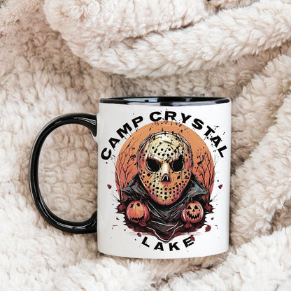 Camp Crystal Lake Coffee Mug • 12 oz Ceramic • Drinkware