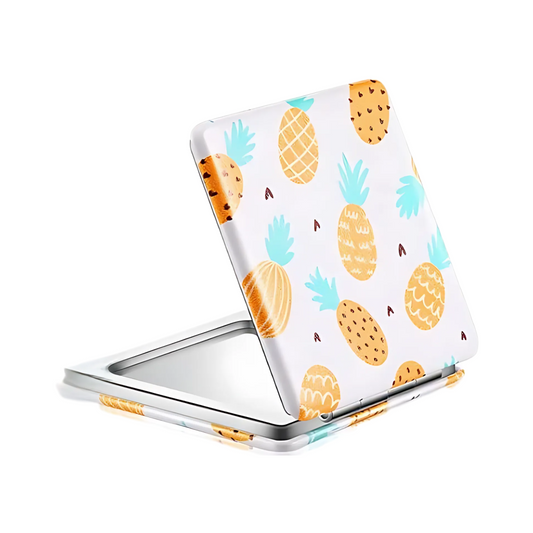 Pineapple Mini Magnifying Compact Mirror