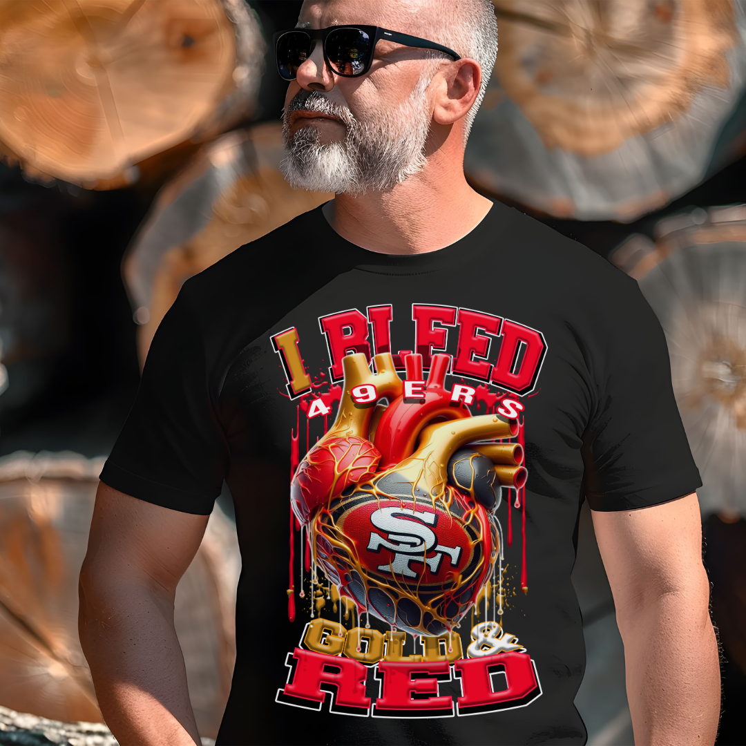 I Bleed 49ers Tee • Unisex T-Shirt