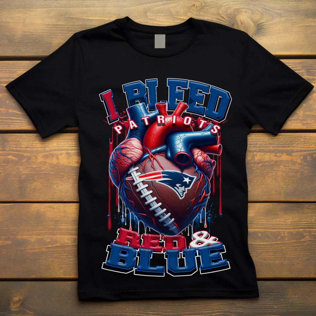 I Bleed Patriots Tee • Unisex T-Shirt