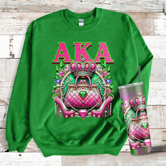 AKA Sorority Spirit Gift Set