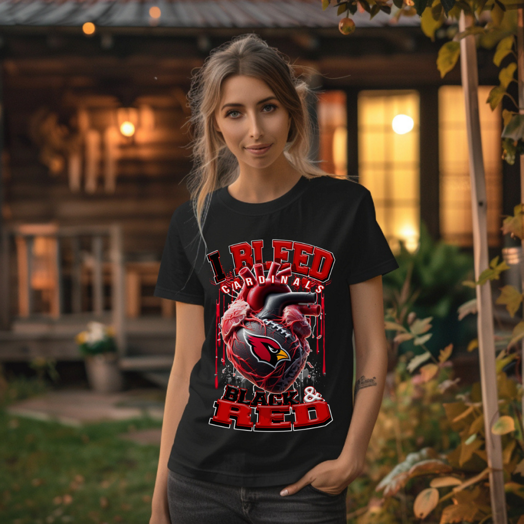 I Bleed Cardinals Tee • Unisex T-Shirt T-Shirt