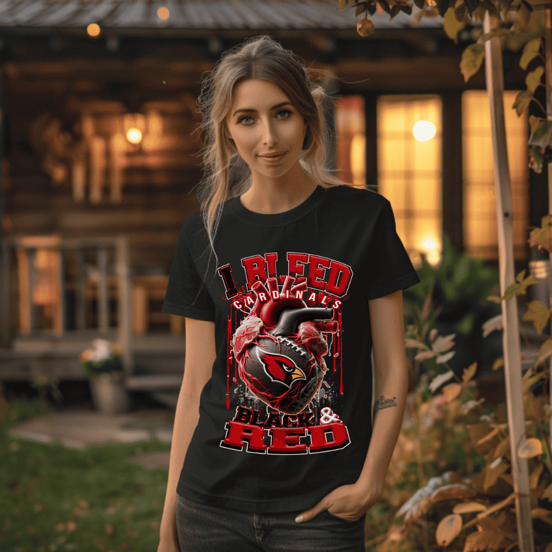 I Bleed Cardinals Tee • Unisex T-Shirt T-Shirt