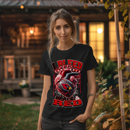 I Bleed Cardinals Tee • Unisex T-Shirt