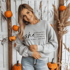 She Is Me Crewneck Sweatshirt Sweater