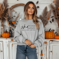 She Is Me Crewneck Sweatshirt Sweater