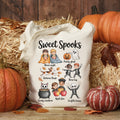 Sweet Spooks Tote Bag | Cozy Halloween Bag Tote Bag