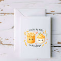 You’re My Mac to My Cheese Comfort Food Love Card - 5x7" - CoRo & Company