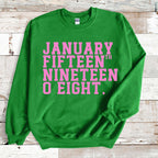 Vintage AKA January Fifteenth Crewneck Pullover Sweatshirt CoRo & Company