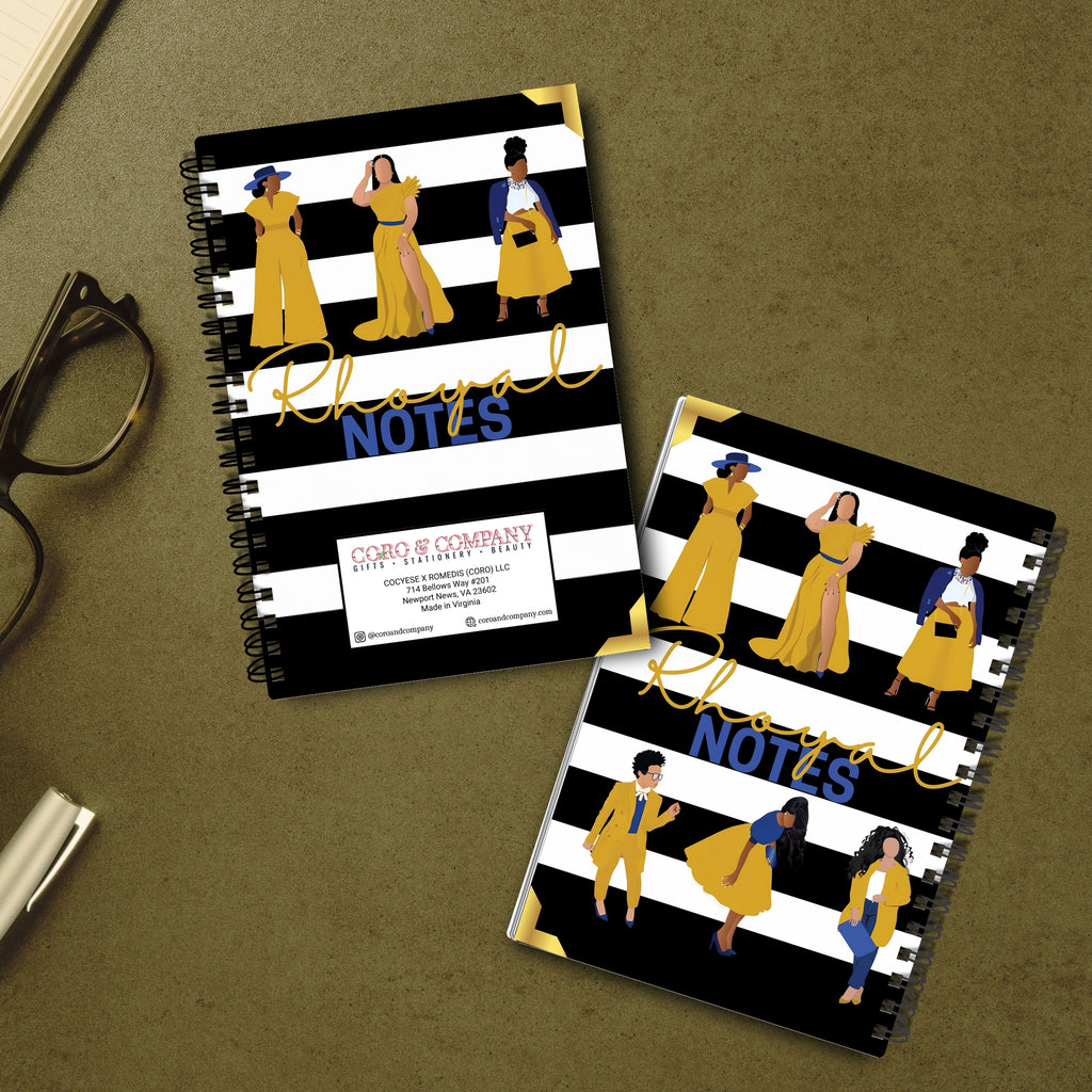 Rhoyal Notes Luxe Sorority Notebook Notebook