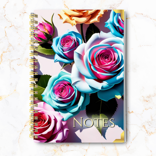 Faith in Full Bloom – Soft Floral Luxe Notebook