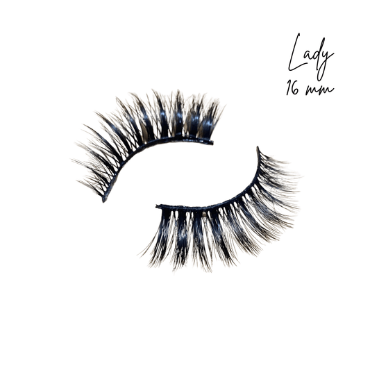 LADY (16MM) • Faux Mink Lashes • Natural Lashes