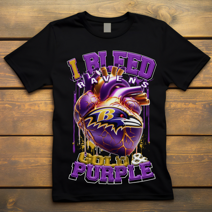 I Bleed Ravens Tee • Unisex T-Shirt