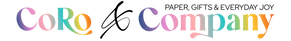 Colorful logo of CoRo & Company on a white background