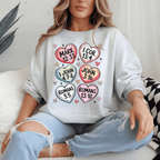 Christian Valentine Sweatshirt Gray Sweater