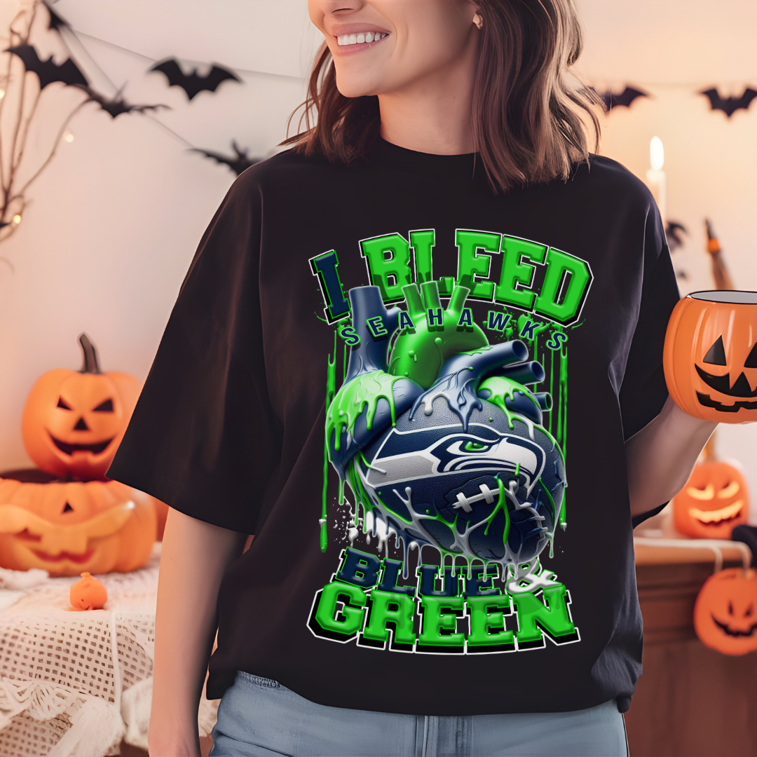 I Bleed Seahawks Tee • Unisex T-Shirt