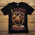 I Bleed Commanders Tee • Unisex T-Shirt T-Shirt