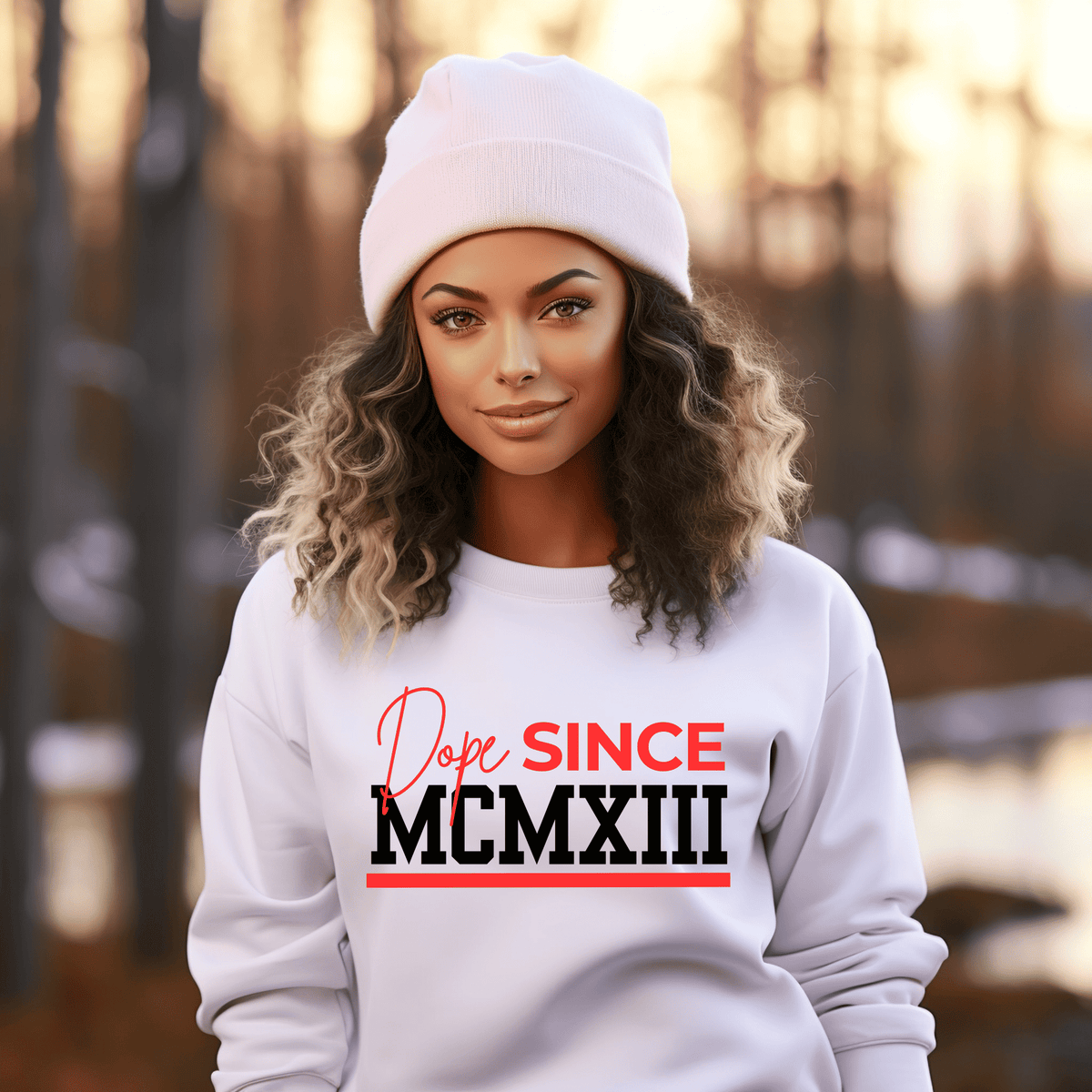 Dope Since MCMXIII Unisex Sweatshirt White Sweater