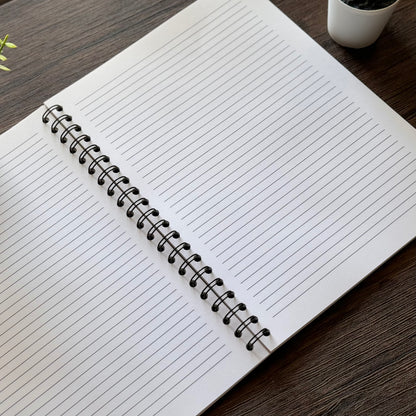 A First Step Spiral Lined Notebook