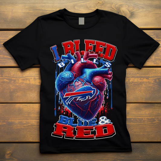 I Bleed Bills Tee • Unisex T-Shirt