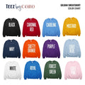 Custom Text Unisex Sweatshirt • Personalized Sweater Sweater