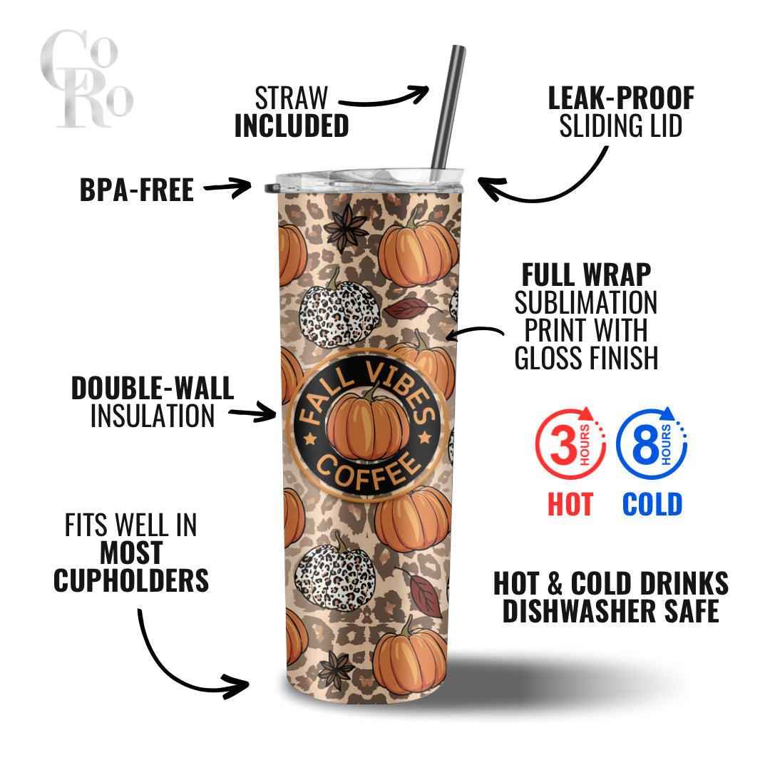 Inspirational Black Woman Skinny Tumbler • Blue • 20 oz Stainless Steel Tumbler