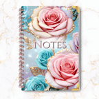 Golden Garden – Luxe Bloom Notebook Journal
