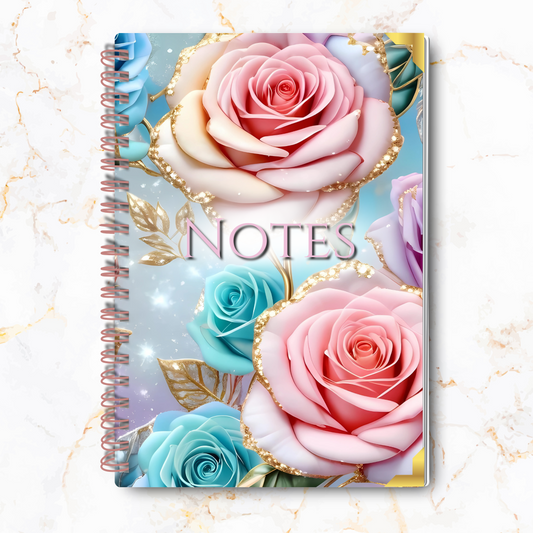 Golden Garden – Luxe Bloom Notebook
