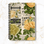 Lemon & Lace – Vintage Newspaper Notebook Journal