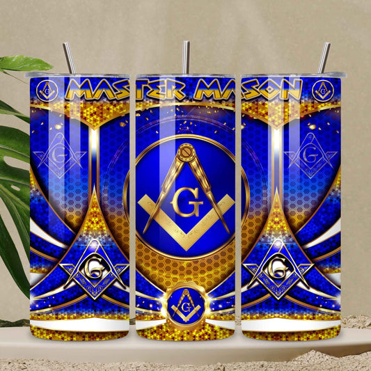 Masons 20 oz Skinny Tumbler • Stainless Steel • Drinkware Tumbler