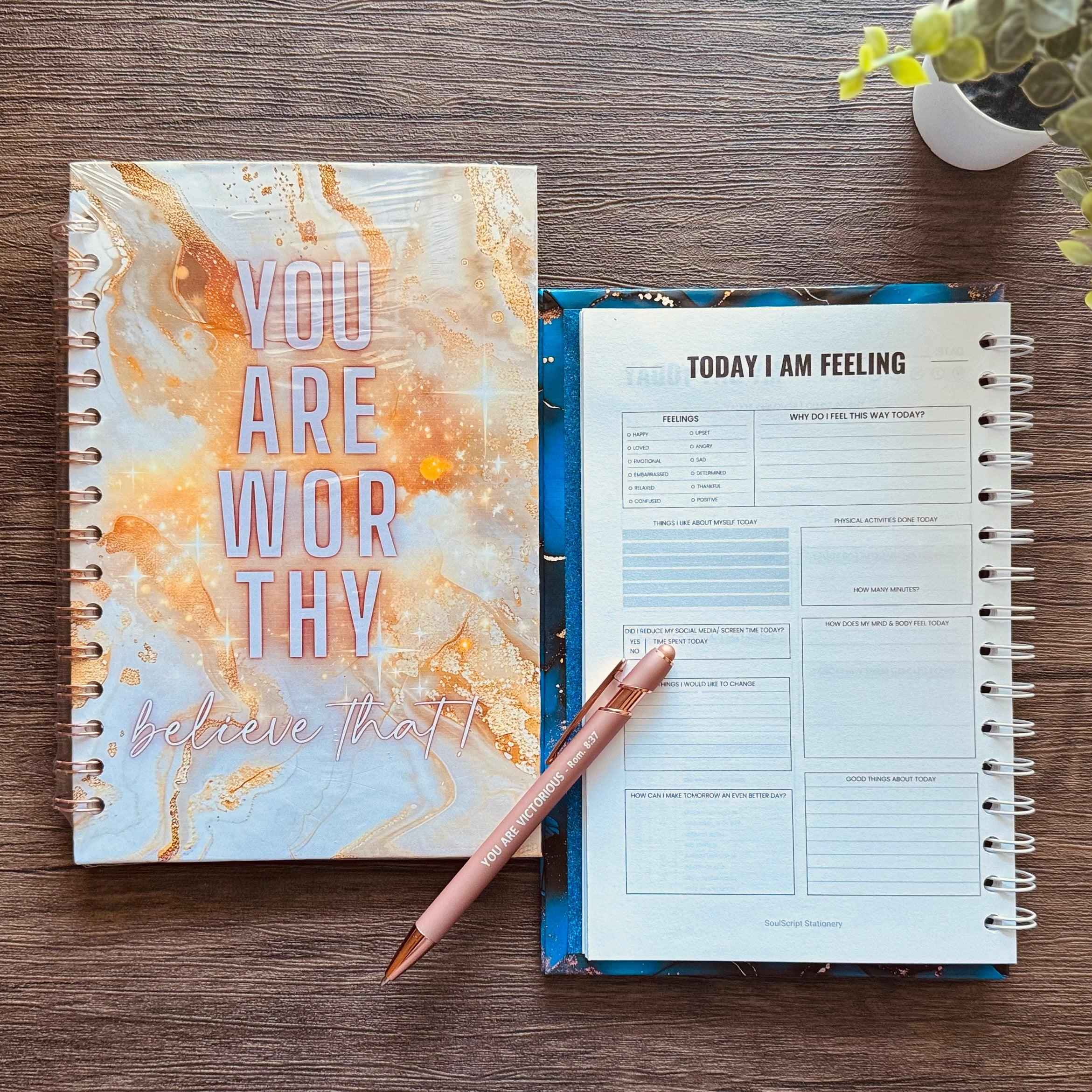 Hardcover Self-Love Journal, 6x9" Journal
