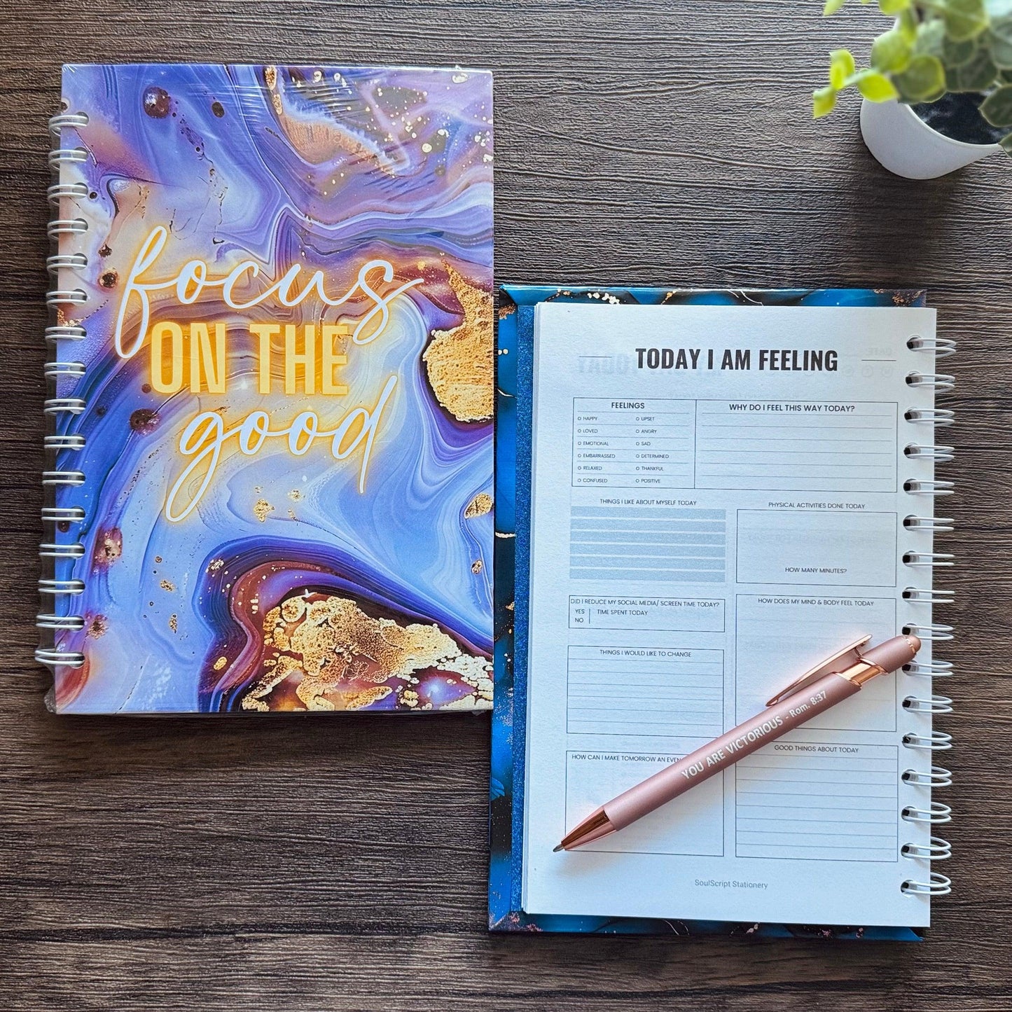 Focus On The Good Self-Love Journal