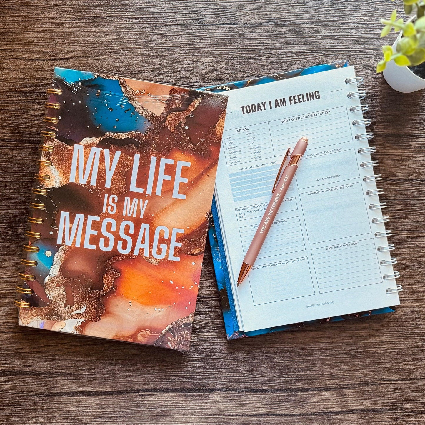 My Life Is My Message Self-Love Journal