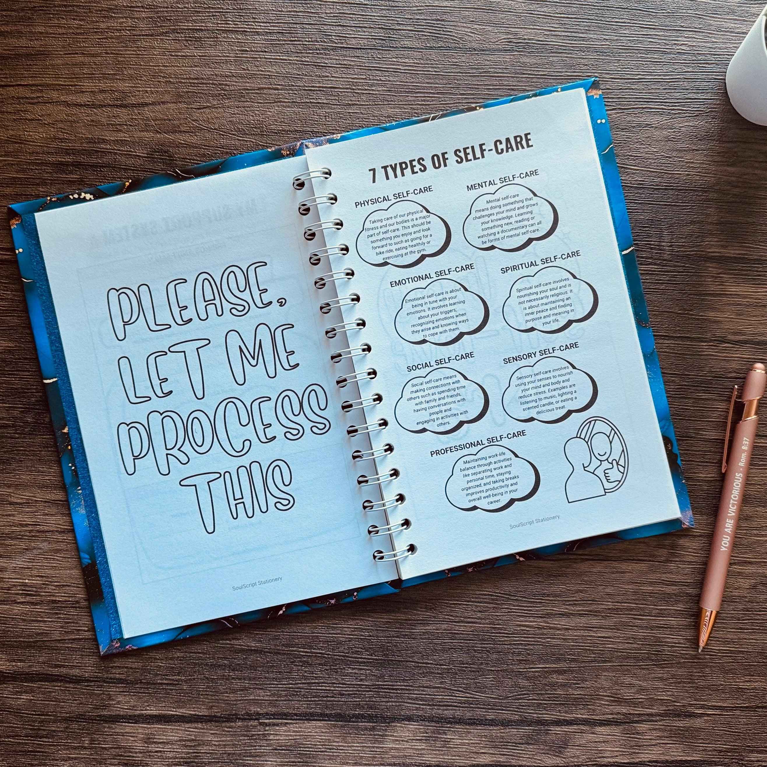 Hardcover Self-Love Journal, 6x9" Journal