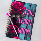 Fail. Learn. Grow. – Rosewood Resilience Notebook Journal