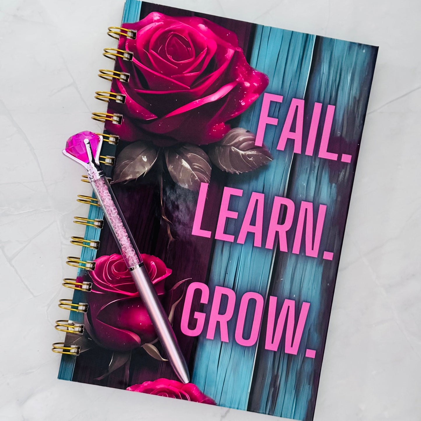 Fail. Learn. Grow. – Rosewood Resilience Notebook