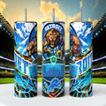 Detroit Lions Skinny Tumbler • 20 oz Stainless Steel • Drinkware