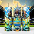 Los Angeles Chargers Skinny Tumbler • 20 oz Stainless Steel • Drinkware - CoRo & Company