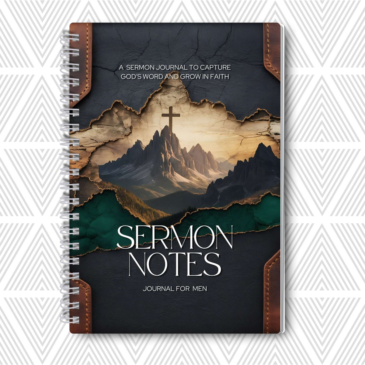 Anchored Notes Sermon Journal for Men | 6x9" CoRo & Company