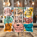 It's OK To Not Be OK Skinny Tumbler • 20 oz Stainless Steel • Drinkware Tumbler