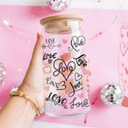Love Notes Cup With Lid and Straw - CoRo & Company