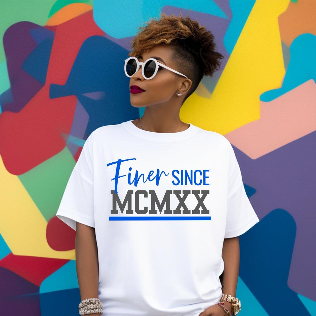 Finer Since MCMXX Unisex Sorority Tee • Crew Neck