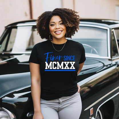 Finer Since MCMXX Unisex Sorority Tee • Crew Neck