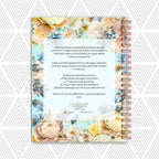 Anchored Notes Sermon Notes journal back cover with text on a white background