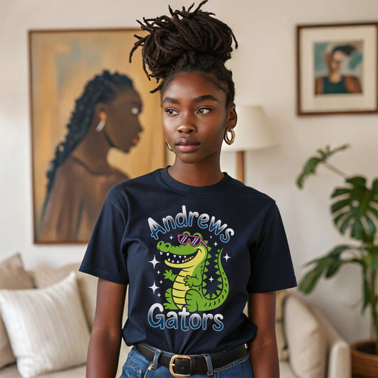 Personalized Andrews Gators Teacher Tee – Custom Back-to-School Spirit Shirt T-Shirt