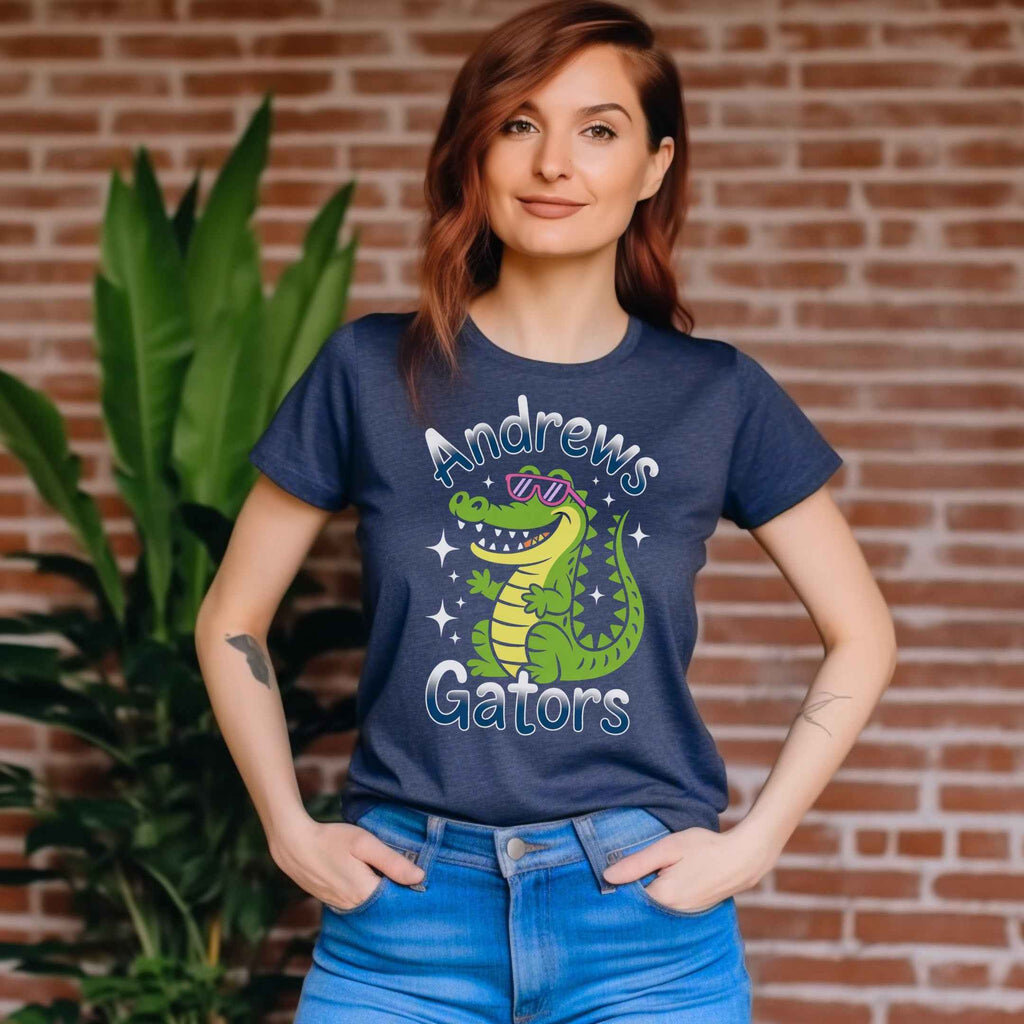 Personalized Andrews Gators Teacher Sweatshirt – Custom Back-to-School Spirit Shirt