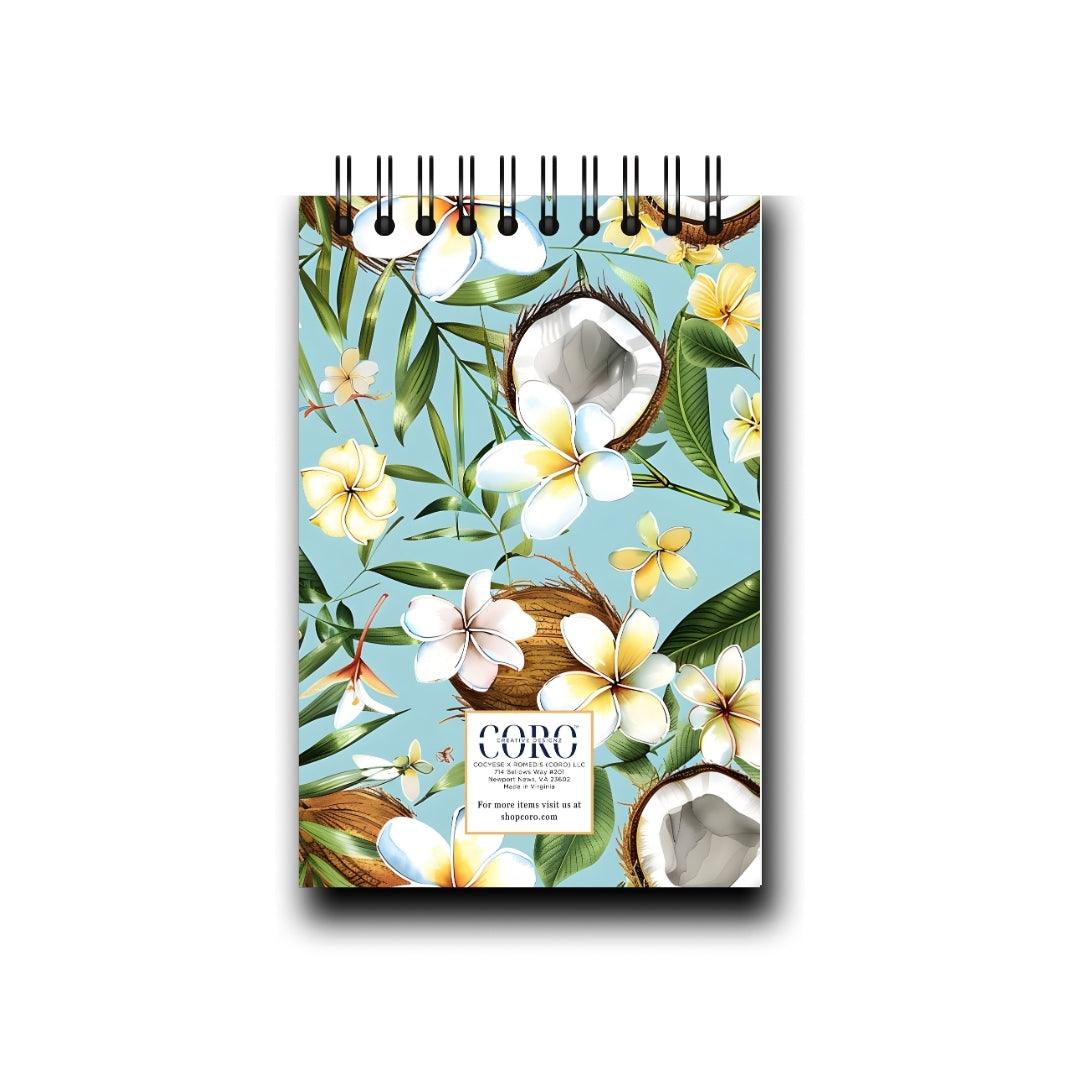 Coconut Island Desktop Daily Planner • 6 x 9"