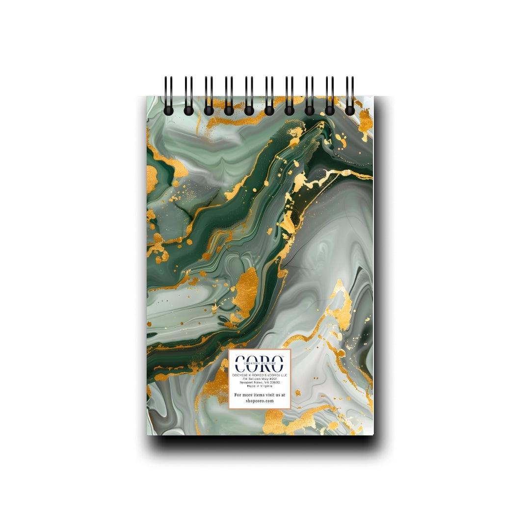 Green Turnip Desktop Daily Planner • 6 x 9"