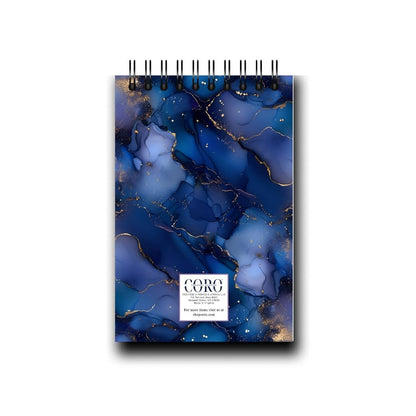 Midnight Desktop Daily Planner • 6 x 9"