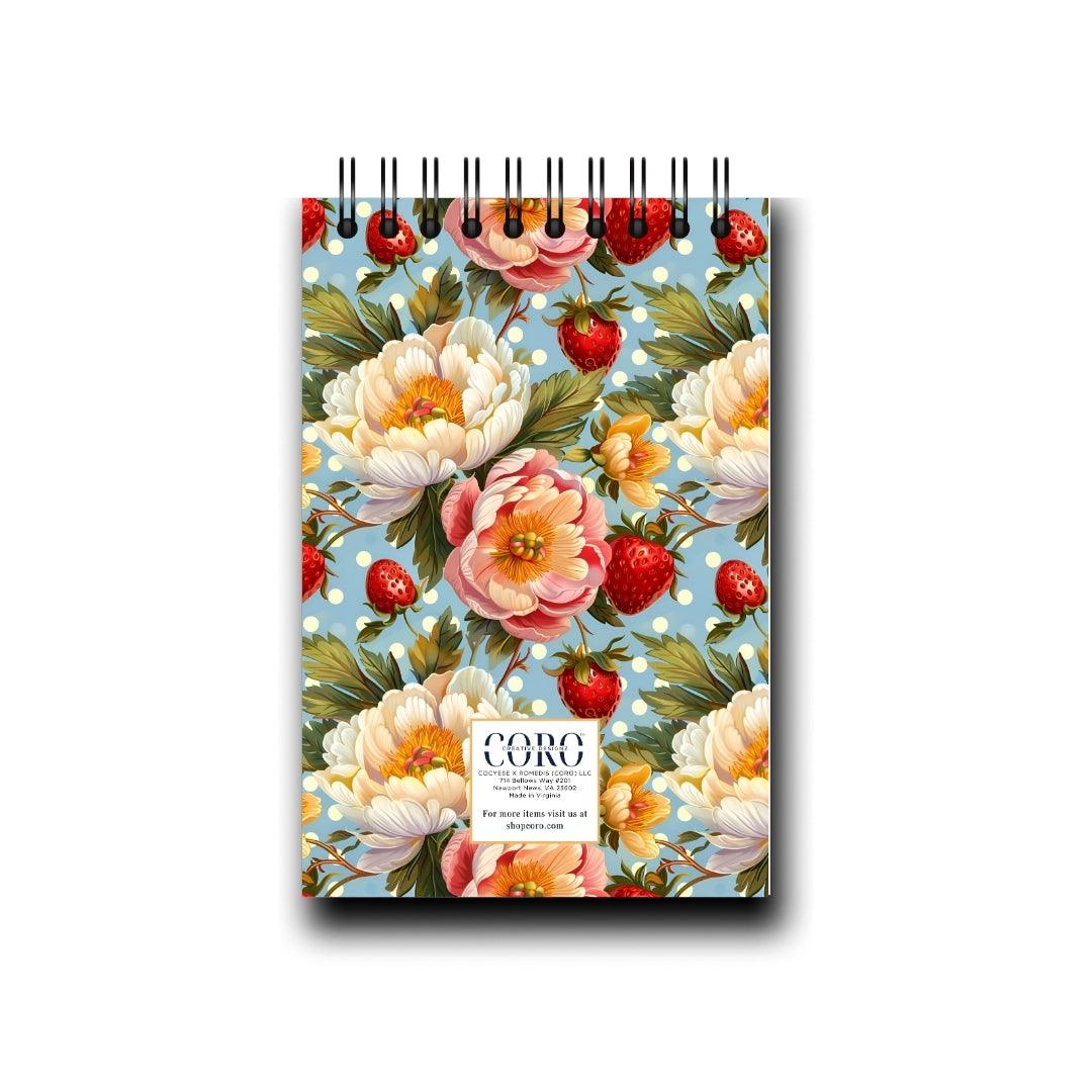 Strawberry Bush Desktop Daily Planner • 6 x 9"